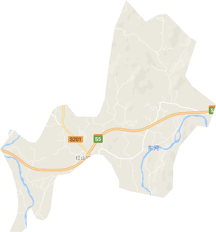 红山镇电子地图