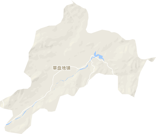 草盘地镇电子地图