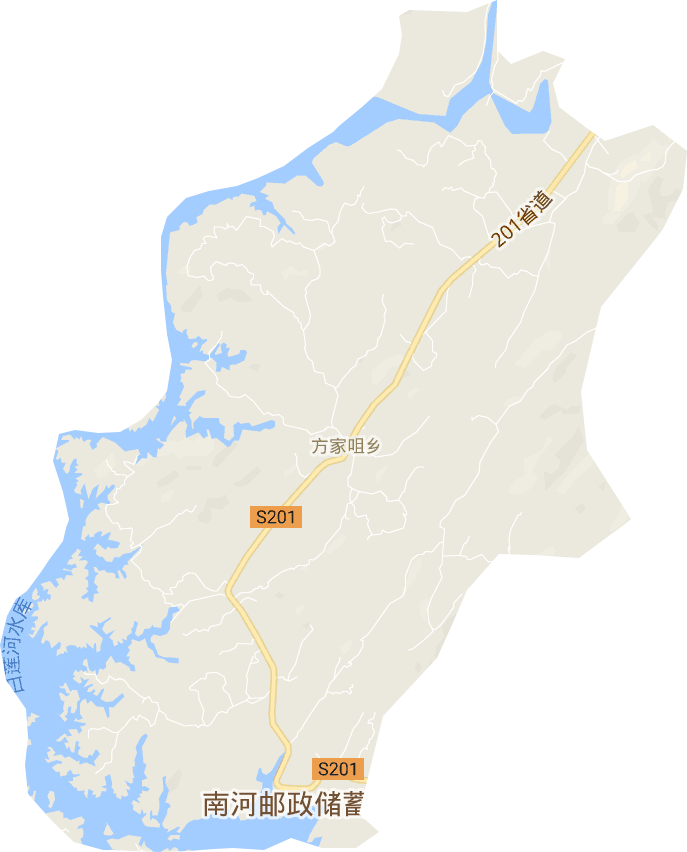 方家咀乡电子地图