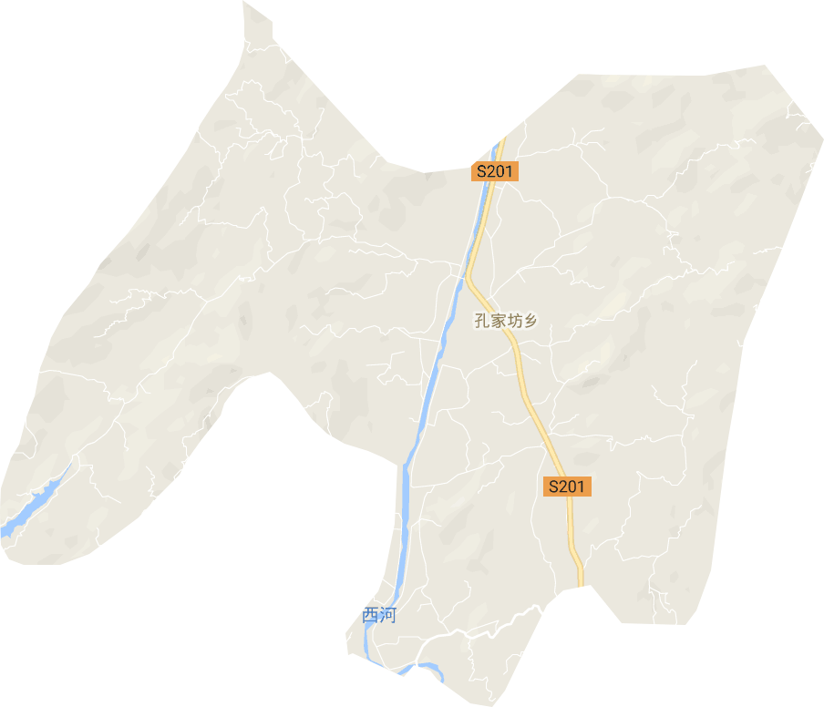 孔家坊乡电子地图