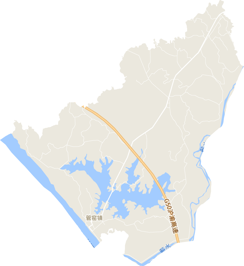 管窑镇电子地图