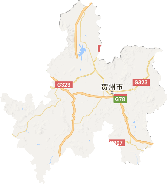 贺州市电子地图