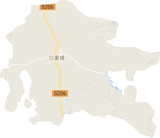 白果镇电子地图