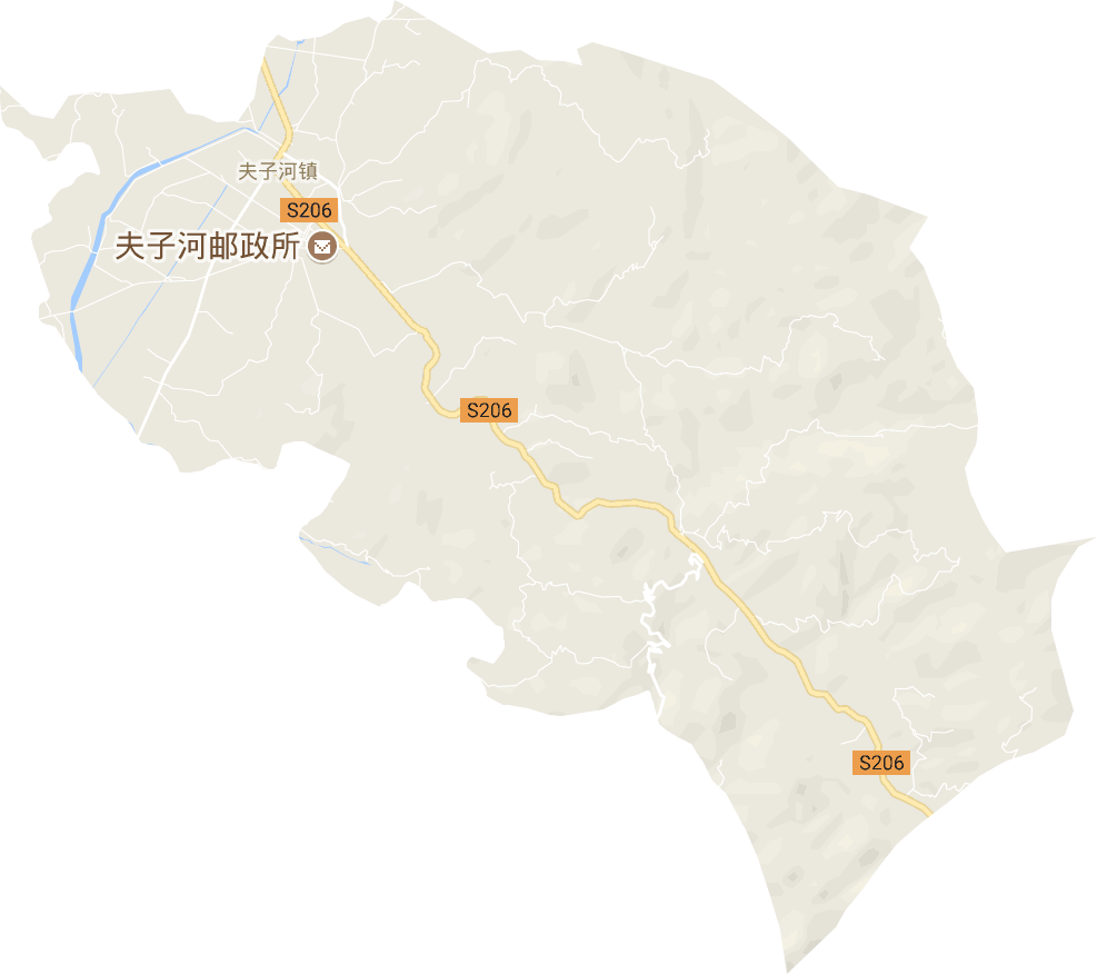 夫子河镇电子地图