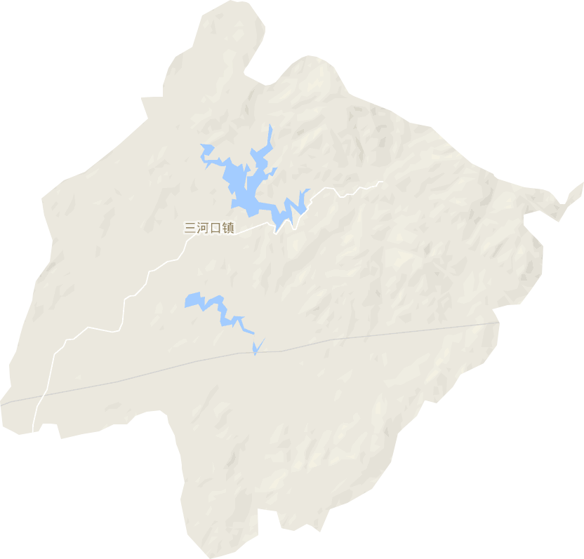 三河口镇电子地图