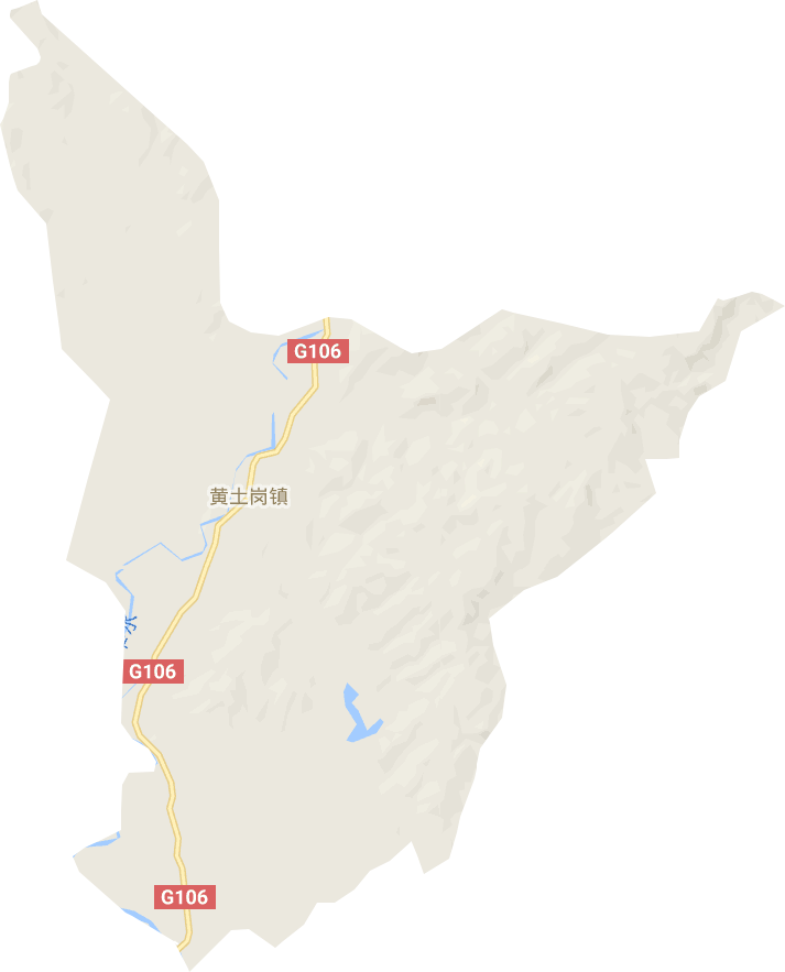 黄土岗镇电子地图