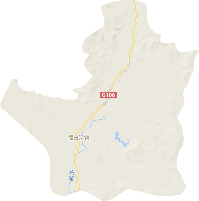 福田河镇电子地图