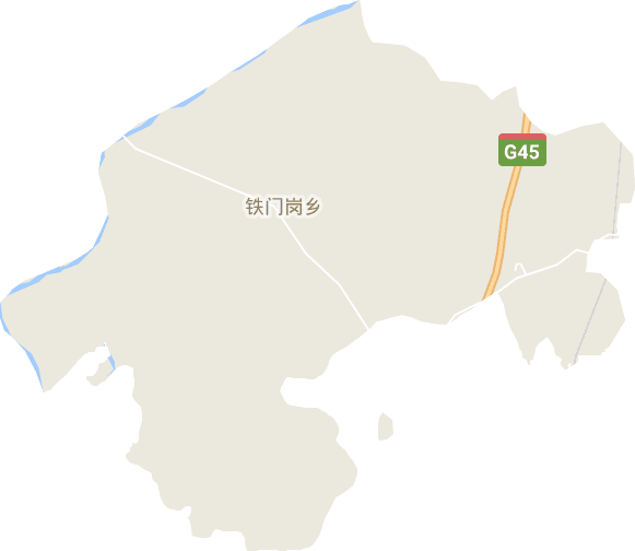 铁门岗乡电子地图
