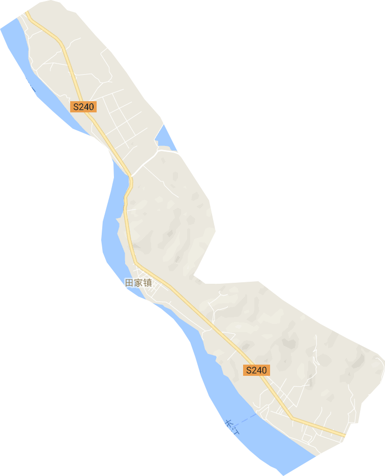 田镇街道电子地图