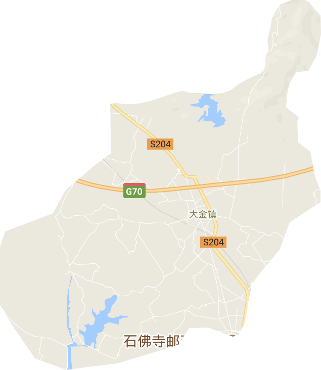 大金镇电子地图