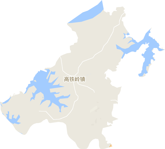 高铁岭镇电子地图