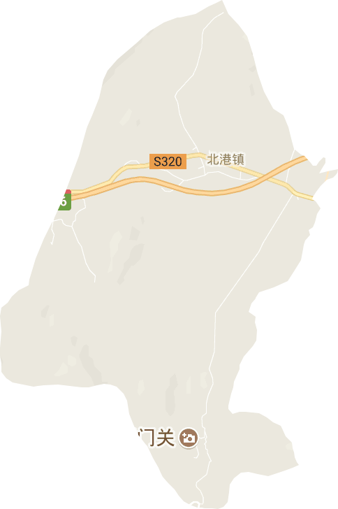 北港镇电子地图