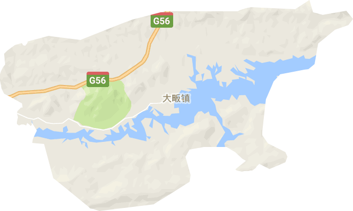 大畈镇电子地图