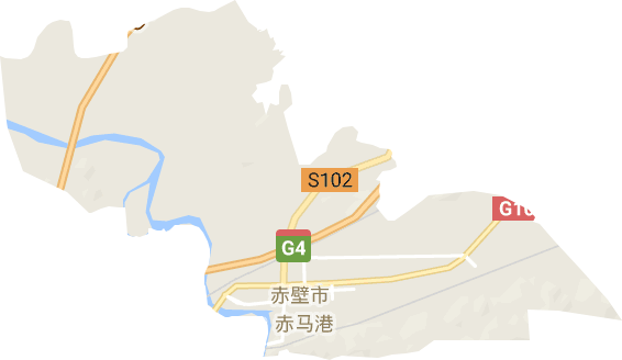 赤马港街道电子地图