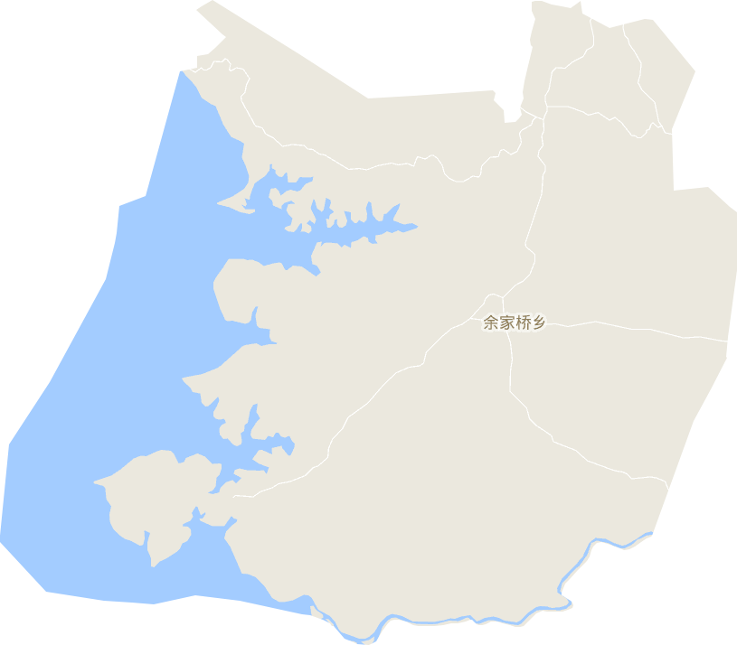 余家桥乡电子地图