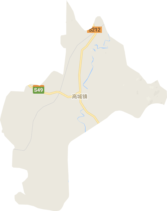 高城镇电子地图