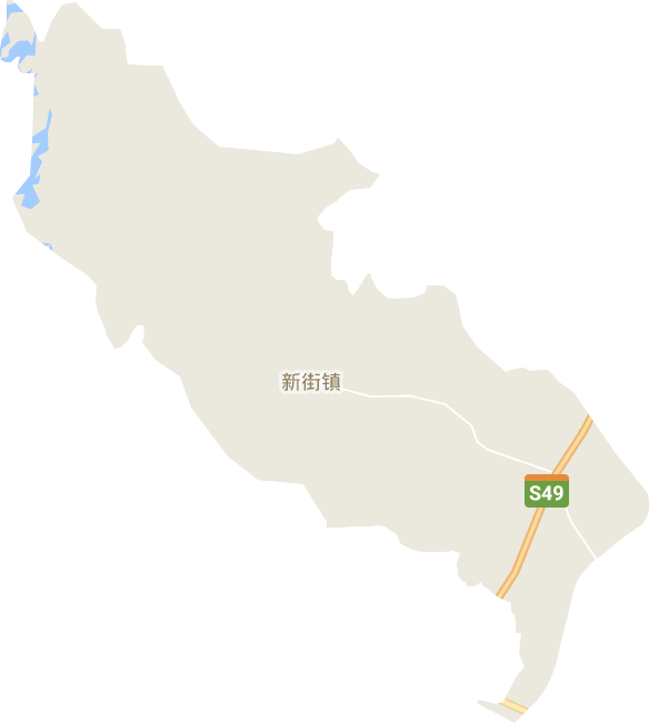 新街镇电子地图
