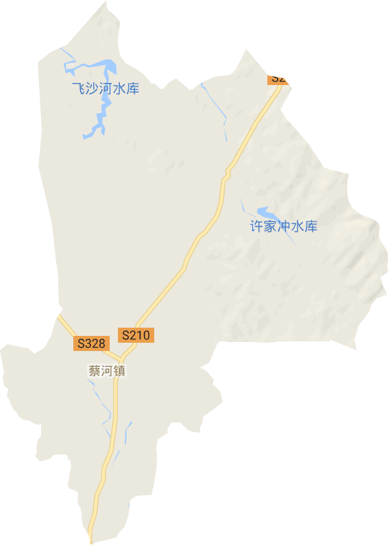 蔡河镇电子地图