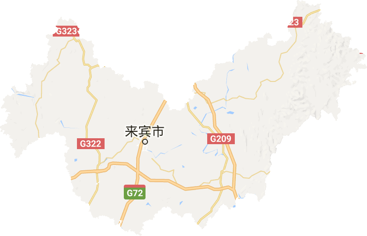 来宾市电子地图
