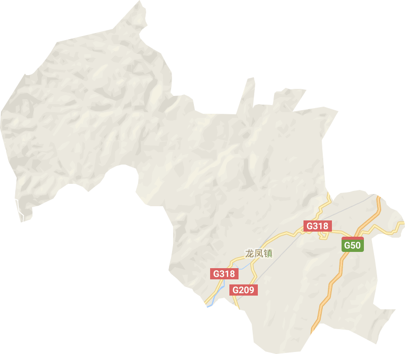 龙凤镇电子地图