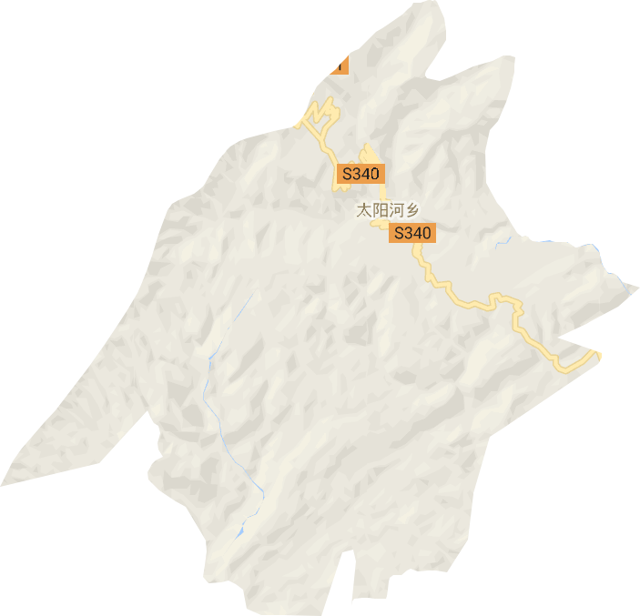 太阳河乡电子地图
