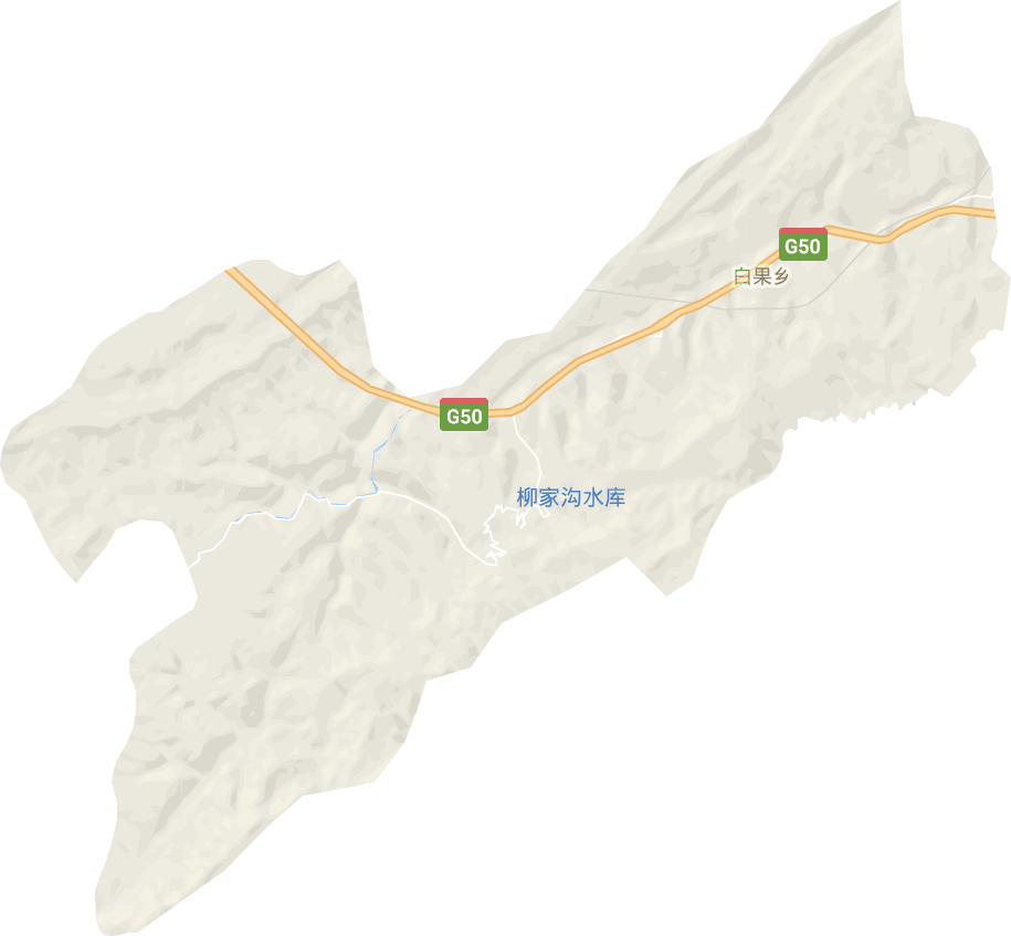 白果乡电子地图