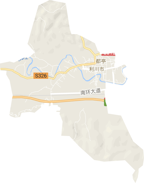 都亭街道电子地图