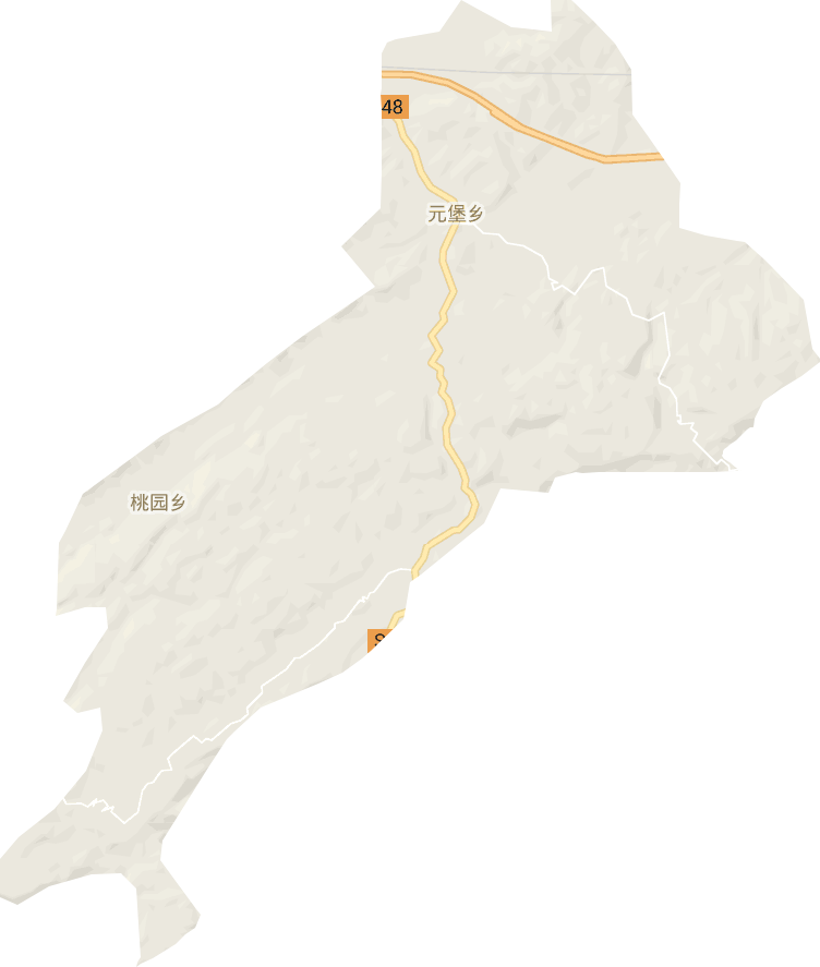 元堡乡电子地图