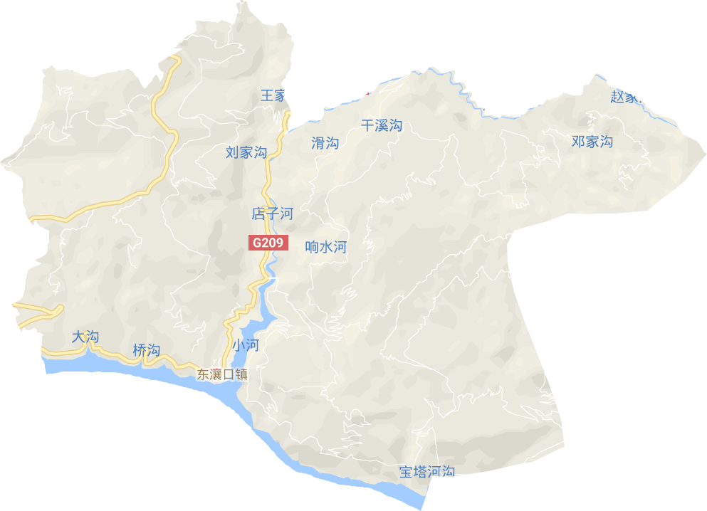 东瀼口镇电子地图