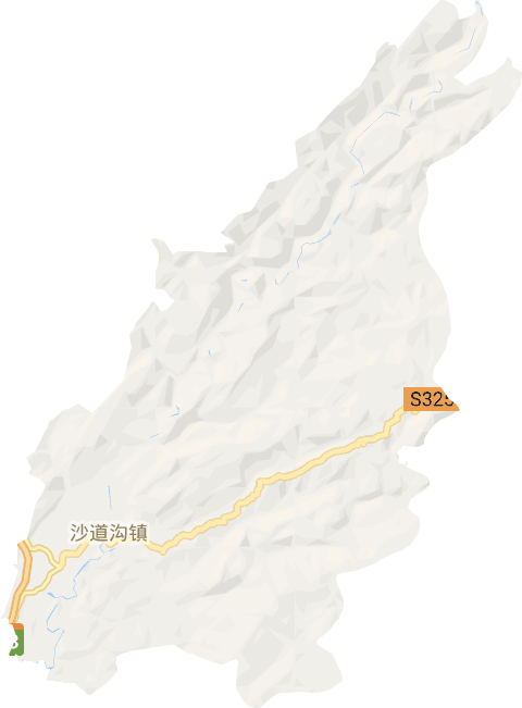 沙道沟镇电子地图