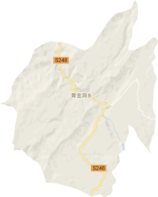 黄金洞乡电子地图