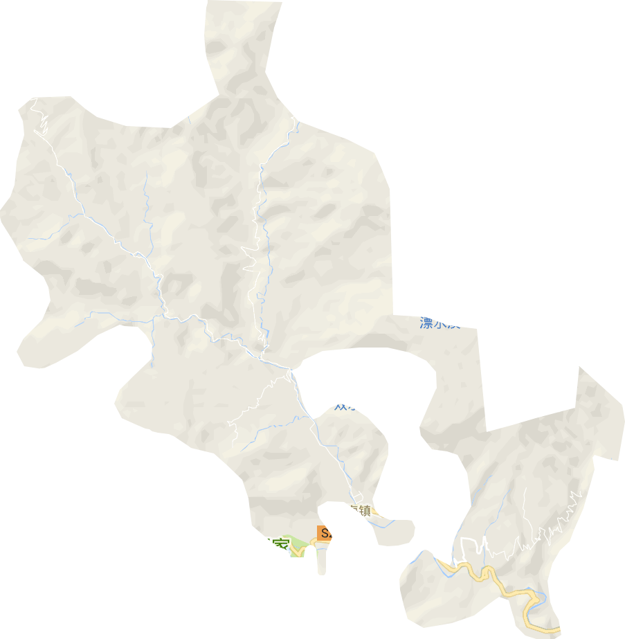 大路坝区电子地图
