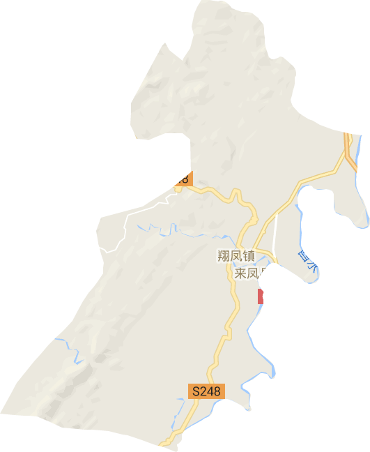 翔凤镇电子地图