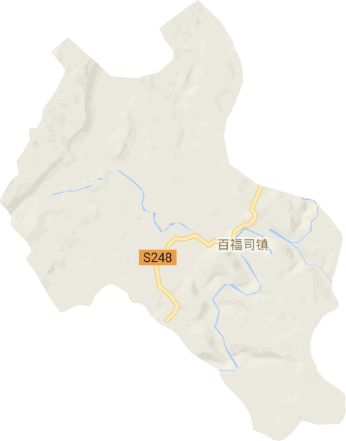 百福司镇电子地图