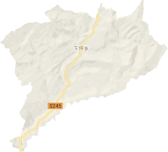 下坪乡电子地图