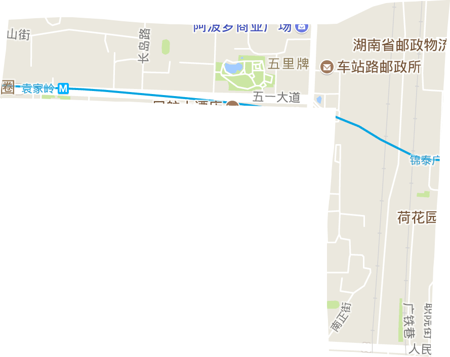 五里牌街道电子地图