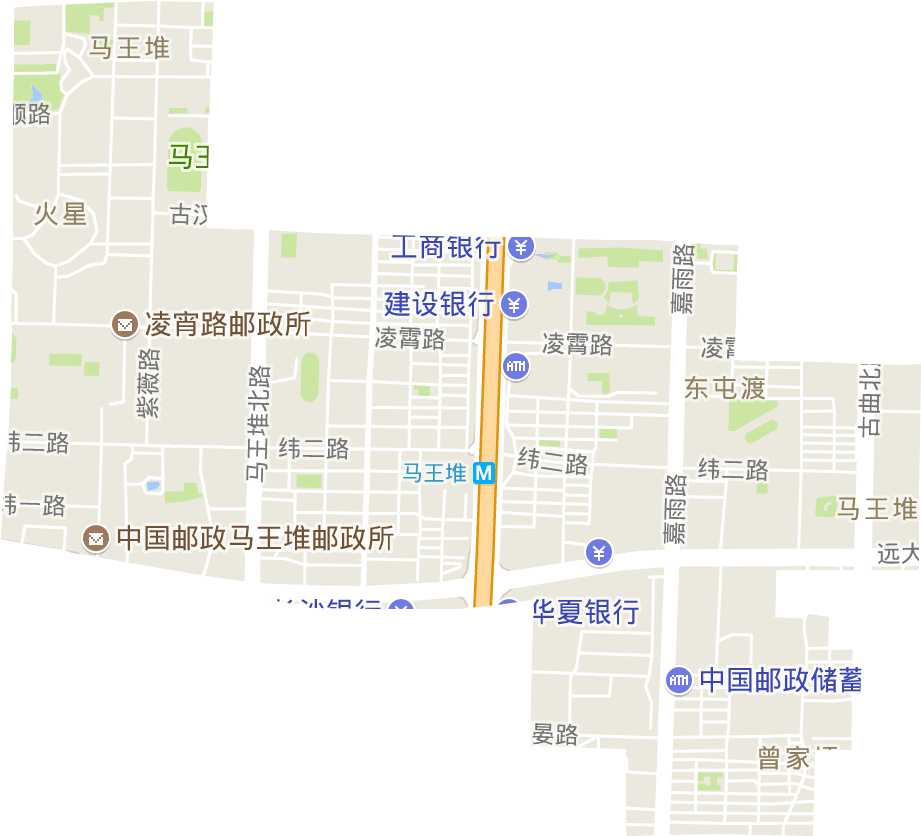 火星街道电子地图