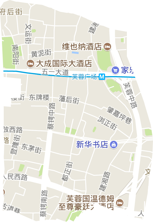 定王台街道电子地图