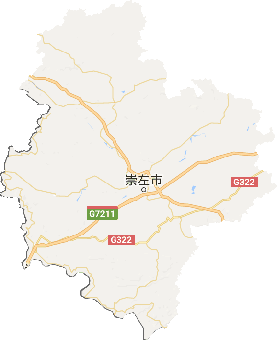 崇左市电子地图