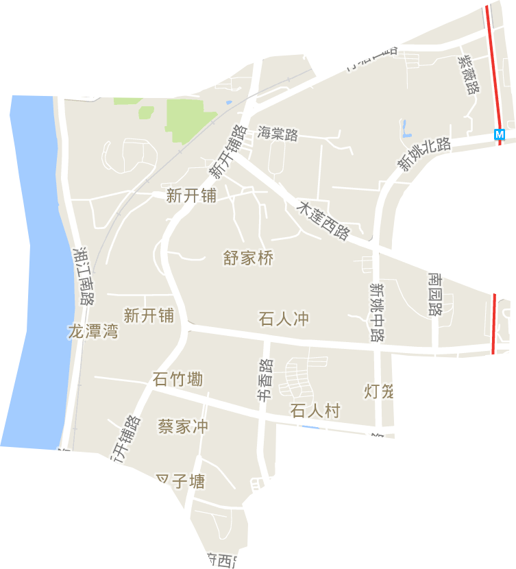 新开铺街道电子地图