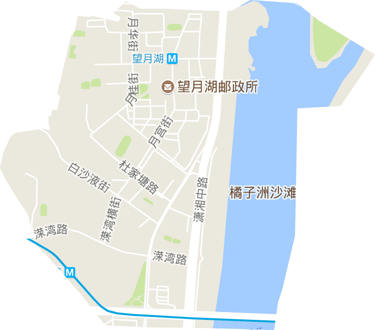 望月湖街道电子地图