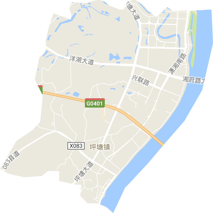 洋湖街道电子地图