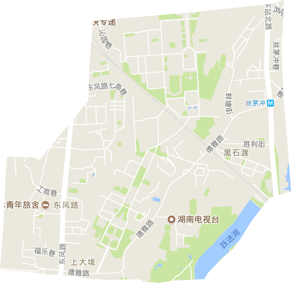 东风路街道电子地图