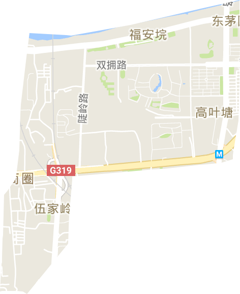 伍家岭街道电子地图