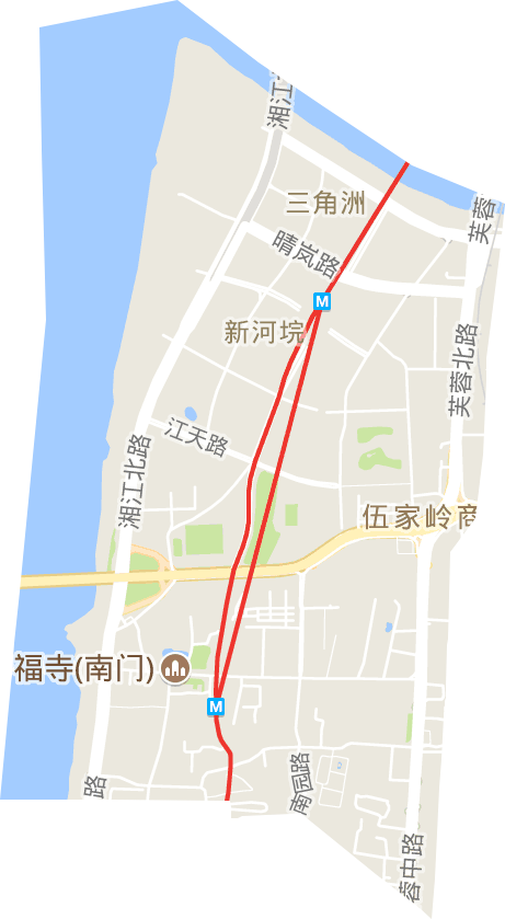 新河街道电子地图