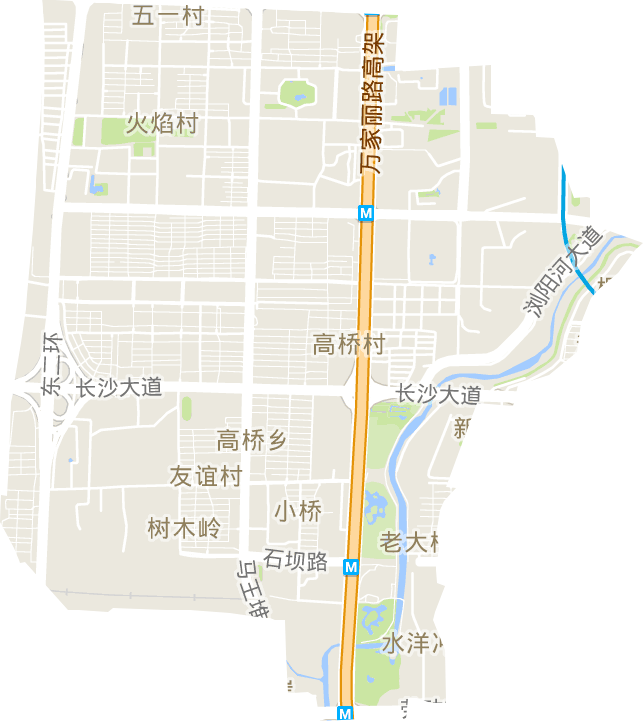 高桥街道电子地图