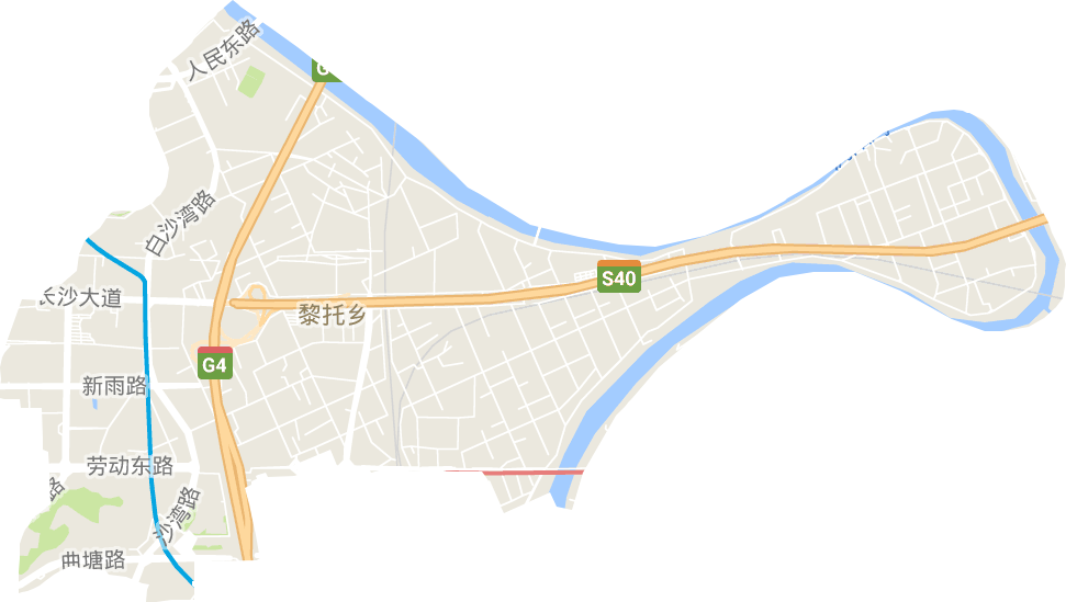 黎托街道电子地图