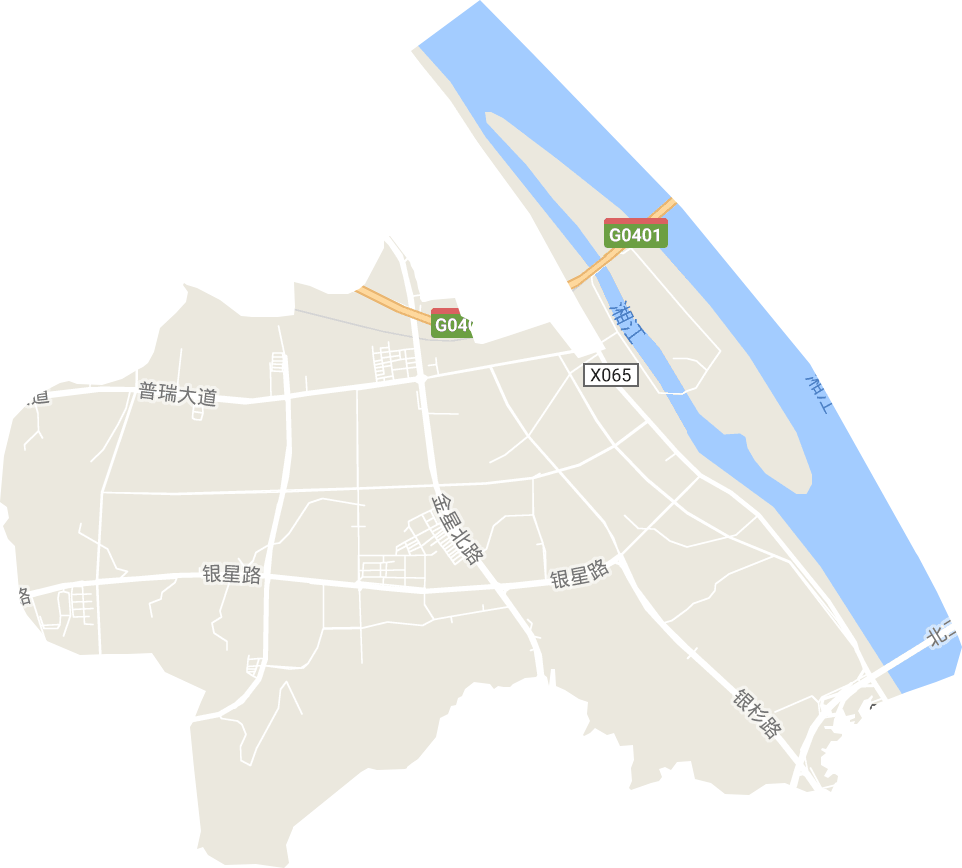 月亮岛街道电子地图