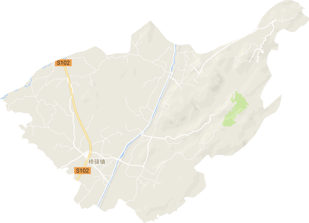桥驿镇电子地图
