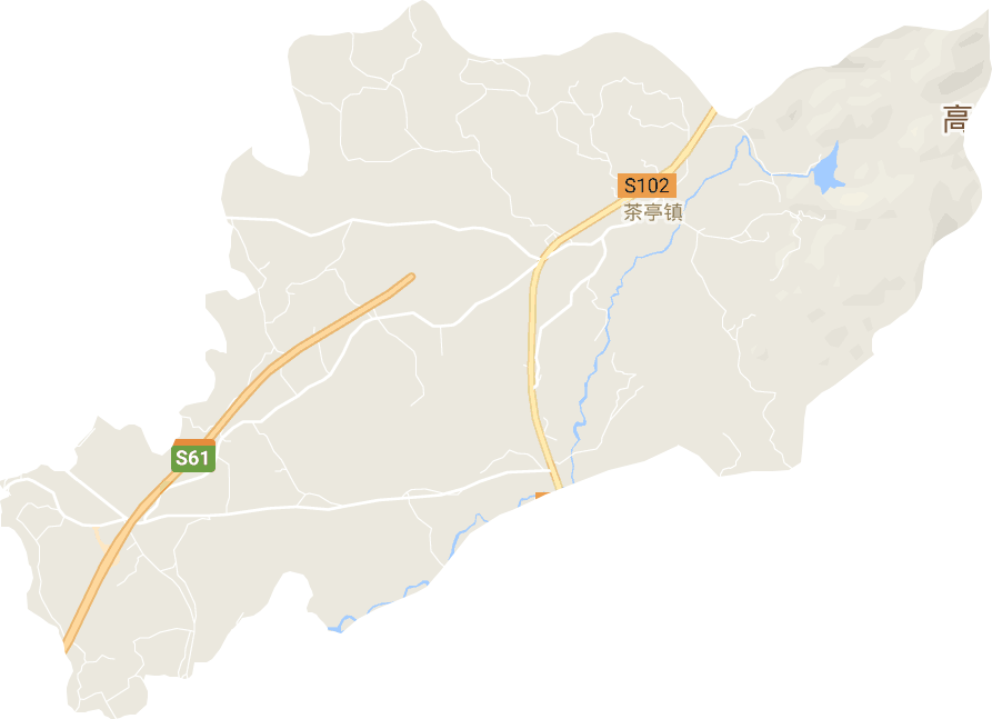 茶亭镇电子地图